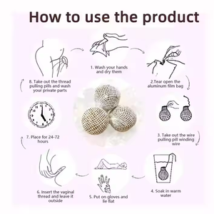 Fabrika toptan vakum paketleme Yoni inciler temiz nokta kadın temiz inciler - Product Image 3