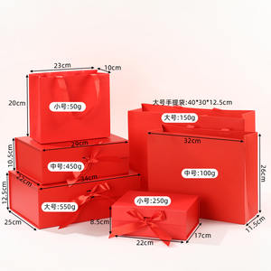 Caja <span class=keywords><strong>de</strong></span> regalo personalizada Papel Kraft Ropa Caja <span class=keywords><strong>de</strong></span> joyería magnética Embalaje Trae una cinta - Product Image 5