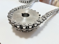 La Chine fabrique des chaînes de convoyeur à rouleaux en acier au carbone de haute qualité pour les machines industrielles