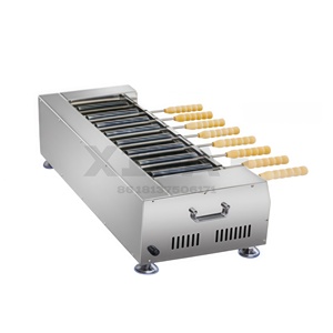 <span class=keywords><strong>Horno</strong></span> de Chimney Cake de Acero Inoxidable de Grado Alimenticio, Parrilla para Kurtos Kalacs, Superficie Fácil de Limpiar para Horneado Comercial Higiénico - Product Image 2
