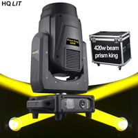 Projecteur à faisceau mobile Sharpy 420W haute puissance, contrôle DMX 18/22 canaux, certifié CE, AC 100-240V, pour discothèque, concert, mariage, DJ
