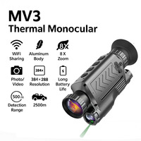 Monoculaire MV3 Compact Thermique Vision Nocturne Numérique avec Wifi Monoculaire Thermique pour la Chasse