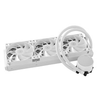 MANMU 360mm PC Liquid Cooler Blanc AIO Refroidisseur d'eau avec ventilateur CPU pour ventilateurs d'ordinateur et refroidissement