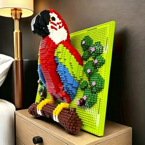 Blocs de construction murale 3D virals - <span class=keywords><strong>Puzzle</strong></span> créatif en ABS pour animaux, décoration tendance pour adultes - Product Image 1