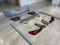 Kit de carrosserie XLstyling pour conversion et lifting de voiture, garnitures de pare-chocs pour BMW Série 5 G30, pré-mise à niveau vers le modèle G30 LCI MT