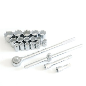 Jeu de clés à douilles à chocs robustes 21 pièces 3/4'' pour mécaniciens automobiles, outils multifonctionnels - Product Image 6