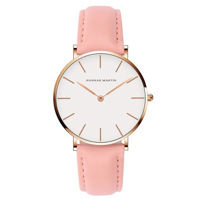 Hannah Martin HM-CB36 High Quality Ladies Simple Watch Japanese Movement Waterproof Belt Student  Women Quartz Watches