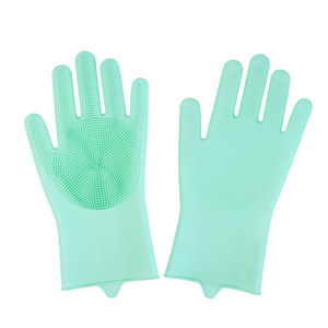 Silicone Bath Massage Glove For Dogs With Soft Bristles And Hanging Hole Design - Product Image 3