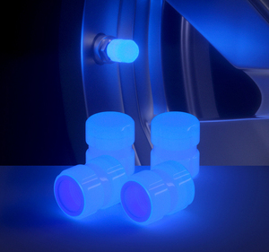 Vente chaude ABS bouchon de valve de pneu universel lumineux (lumière bleue <span class=keywords><strong>verte</strong></span>) Couvertures pour voitures, vélos, motos - Product Image 1