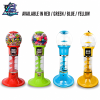 Machine à capsules de jeux de divertissement à monnayeur pour parcs d'attractions, machine à bonbons gélifiés