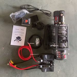 <span class=keywords><strong>Winch</strong></span> <span class=keywords><strong>Mini</strong></span> ATV Elektrik Hidrolik 12V Tali Sintetis 3000/8000/9500/12000/13500/15000lbs Penarik Otomatis 4x4 Anchor Drum <span class=keywords><strong>Winch</strong></span> - Product Image 6