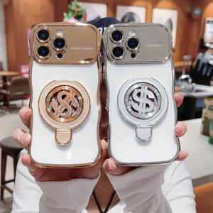 เคสโทรศัพท์มือถือ TPU ใสเคลือบอิเล็คโทรเพลทขนาดใหญ่สำหรับ Apple <span class=keywords><strong>iPhone</strong></span> 17PROMAX 15 16ทนทาน - Product Image 3