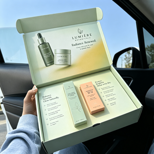 Makeup Base Packaging for Online Brands E <b>Flute</b> Tuck Top Mailer Box Custom Packaging - Product Image 2