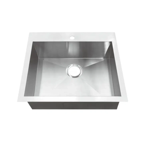 Lavelli da Cucina in Acciaio Inox 304 Nero da Appoggio, Prezzo di Fabbrica, Alta Qualità, Lavabo per Esterni per Appartamenti, Camper e Hotel - Product Image 2