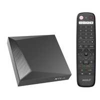 Android Smart TV Box con la aplicación Mytv para IPTV, reproductor multimedia y decodificador.