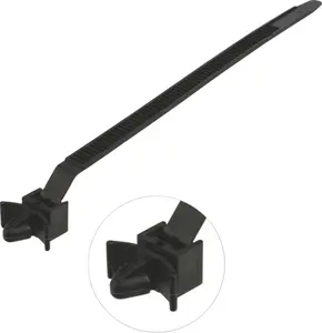 Langrun push mount Nylon Black 82711-3F400 Tixing Cable Ties for Zip Ties Supplier
