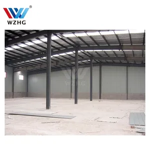 WZH ramah lingkungan, disesuaikan dengan struktur baja tahan lama gudang/bengkel/gudang/hangar/gedung gedung gedung baja