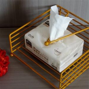 Porte-papier toilette en fer forgé pour la maison, écologique, moderne, simple, élégant, comptoir, noir, blanc, or - Product Image 2