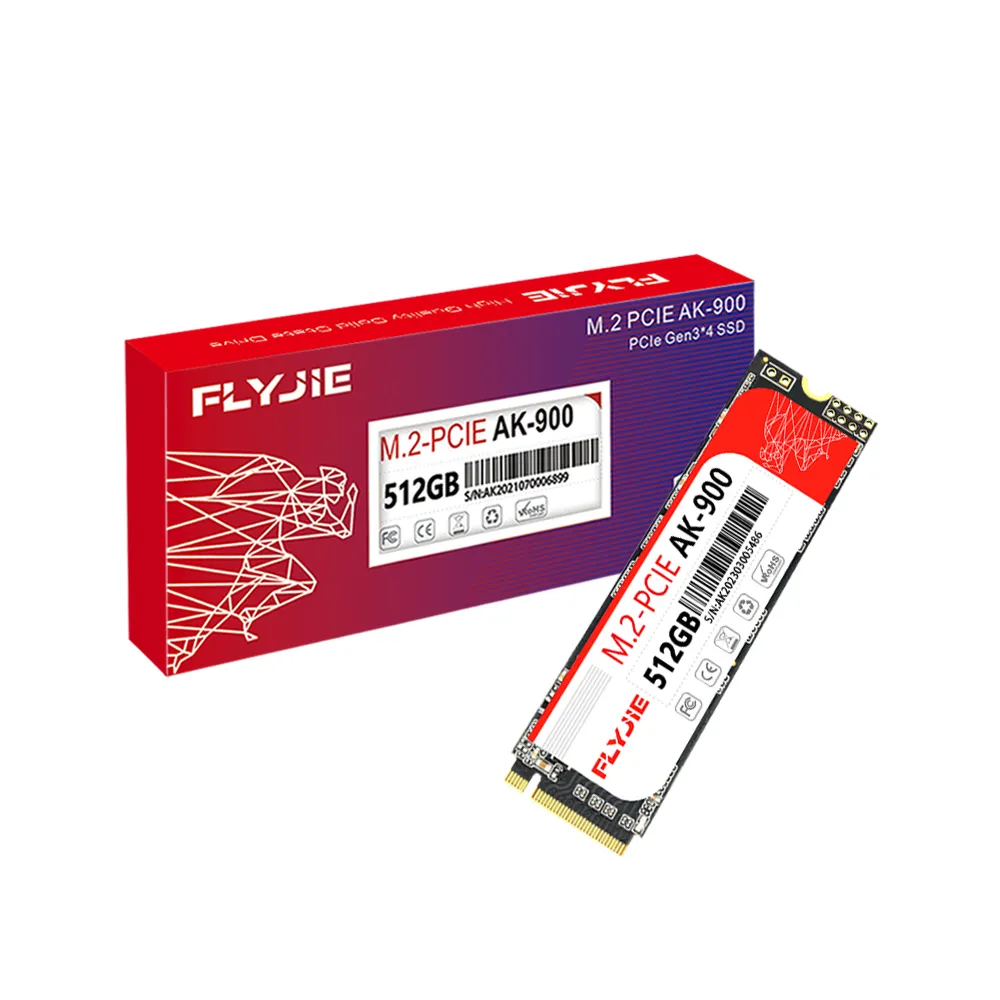 Flyjie SSD 128GB 256GB 512GB 1TB 2TB M.2 2280 NVMe PCIe Gen3.0 x4 3D TLC Internal Solid State Drive hard disk