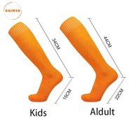 Sweat respirant Sport Football Football Chaussettes longues sur le genou Chaussettes en coton/polyester Chaussettes de football antidérapantes