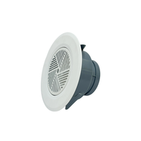 Couvercle d'aération réglable pour l'intérieur Système CVC Diffuseur rond détachable en plastique ABS Évent d'air frais ultra-mince