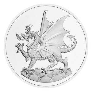 威尔士亲王收藏镀银纪念币红龙收藏艺术创意礼品纪念币 - Product Image 4