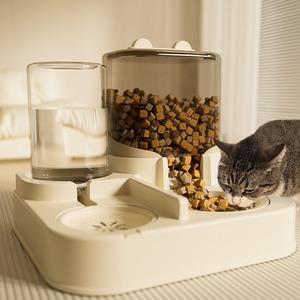 Universal Auto <b>Feeder</b> & Water Bowl - <b>Cat</b> Dog Pet Dining Supplies - Product Image 2