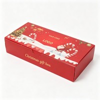 Boîtes à bonbons personnalisées tendance, boîtes à chocolat en carton de luxe pour l'emballage de Noël, meilleure boîte cadeau pour le festival de Noël