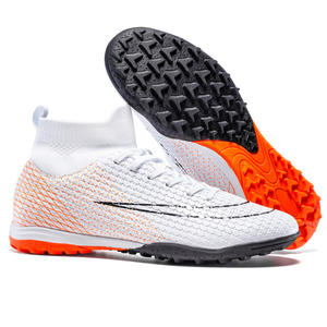 <span class=keywords><strong>Botas</strong></span> de Fútbol Profesionales Unisex para Entrenamiento al Aire Libre, Tacos <span class=keywords><strong>Cr7</strong></span> de Tobillo Alto Resistentes a Impactos para Hombre - Product Image 1