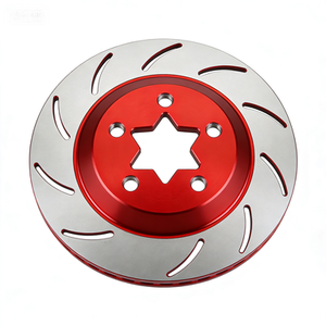 Rotor de Freno de Precisión Personalizado - Acero Inoxidable con Alto Contenido de Carbono Mecanizado por CNC para Aplicaciones Automotrices - Product Image 1