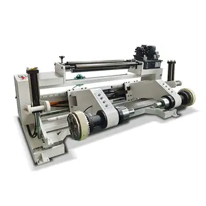 control automatic cash register thermal roll fabric cutting paper rolls slitting rewinder machine