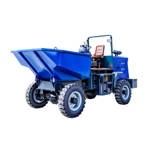 Construction Equipment 4x4 Site Dumper Forward Tilt Loader Dumper 3 Ton Mini Dumper for Cheap