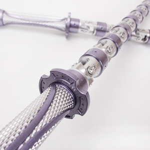 アヴェンジャーズ コスプレ小道具 コンバットツインバトン ブラックウィドウ同型 折りたたみ式 安全刃なし コスプレ小道具 ギフト 大人気 - Product Image 3