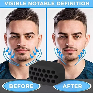 Chất lượng tốt mạnh mẽ hàm huấn luyện viên mặt cổ cơ jawline Exerciser cấp thực phẩm Silicone hàm Exerciser - Product Image 2