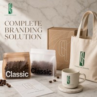 Sachet de café transparent mat à fond plat avec valve, pochette en plastique transparente pour café 1kg, sacs d'emballage visuels pour grains de café 250g