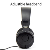 Casque de monitoring studio Audfine DH3000, casque DJ adapté à l'enregistrement, aux consoles de mixage, aux amplificateurs et au podcasting