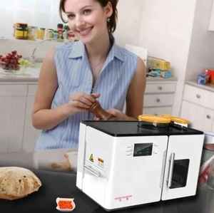 Máquina para Hacer Roti, Máquina Eléctrica para Chapati y Tortillas, 20 Unidades a la <span class=keywords><strong>Vez</strong></span> para Panes Planos, Naan, Panqueques, Dispositivo de Cocción Totalmente Automático - Product Image 3