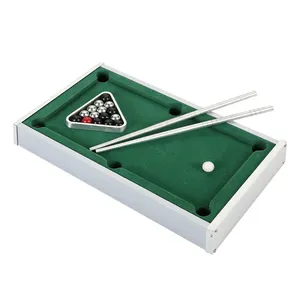 Indoor Sport Entertainment Mini Wood Pool Table Toy Play Games small Billiards Table For Kids and children