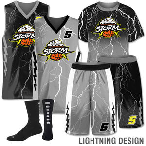 Groothandel Hoge Kwaliteit Sublimatie Volwassen Sets Unisex Custom Basketbal Jersey Uniformen - Product Image 2