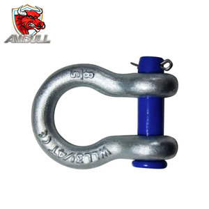 Ambull nhà máy của G213 cần cẩu an toàn vít pin Bow còng nhúng nóng mạ kẽm chúng tôi loại cho khai thác mỏ biển gian lận nâng phần cứng - Product Image 4