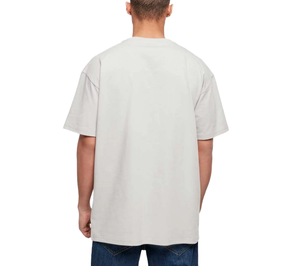 Streetwear à épaules tombantes pour hommes de haute qualité T-Shirt blanc pur coton grande taille lavé fabrication directe en usine BD - Product Image 2