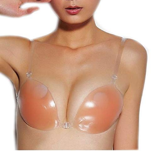 Áo ngực vô hình mới cộng với kích thước tự dính áo ngực Silicone với dây đai - Product Image 1