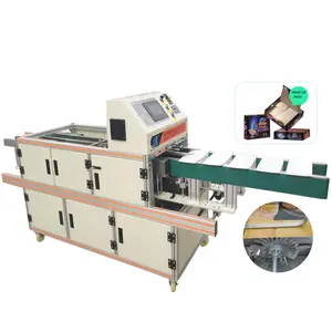 High-Speed Automatic cotton pad Hot Melt Glue Small box Sealing Machine alcohol pad Carton Box Gluing Machine