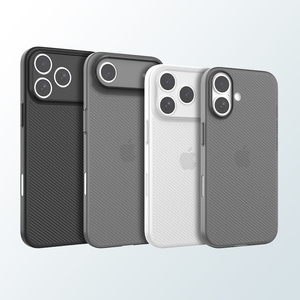 Ốp điện thoại chống trượt Twins tương thích với iPhone 17 <span class=keywords><strong>2025</strong></span>, siêu mỏng, chống sốc, bảo vệ, kiểu dáng sóng - Product Image 1