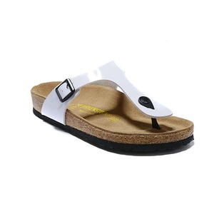 Sandales <span class=keywords><strong>Birkenstock</strong></span> Gizeh pour femmes, <span class=keywords><strong>chaussures</strong></span> d'été, <span class=keywords><strong>tongs</strong></span> de plage, semelle en liège, pantoufles de bureau, cuir huilé, achat en gros - Product Image 1