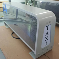 Affiches numériques imperméables à double face pour l'extérieur, publicité sur le toit des voitures, taxi, panneaux LED P5 pour les magasins de détail