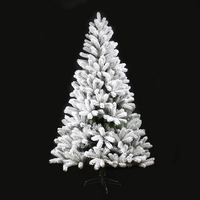 Sapin de Noël SHUANGYUAN en aiguilles de pin PET couleur or champagne avec paillettes or champagne, sapin de Noël écologique à branches croisées