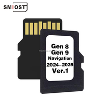 SMIOST Navigation TF 16GB logiciels de voiture carte Navig carte GPS pour Lexus Gen9 V1 Europe GX460 NX300H