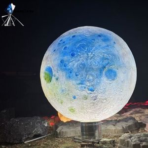 Escultura de Globo Terráqueo Interactivo a Gran Escala Personalizada, Instalación Artística de Planeta para Decoración de Espacios Públicos y Parques al Aire Libre - Product Image 4