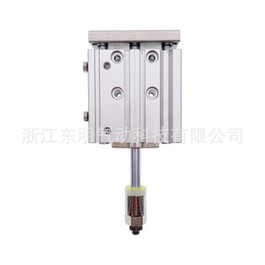 Cylindre pneumatique TCL TC-LJ16X20X32 20X25X30X40X50 S avec tige de guidage, corps en acier, type général - Product Image 4